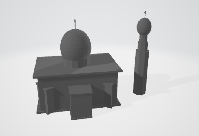 Одинцовская церковь,(с колокольней)