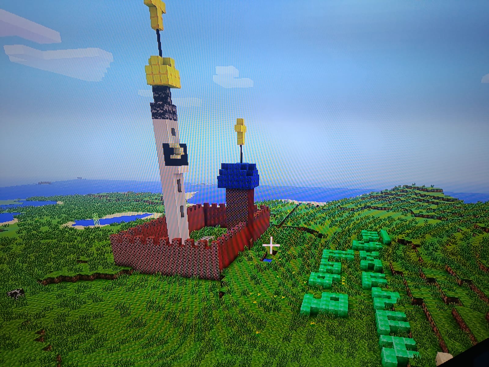 Волоколамский Кремль в Minecraft