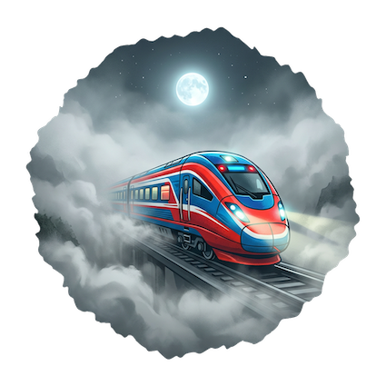 Дело №12 Поезд-призрак на волшебной железной дороге! 🚂